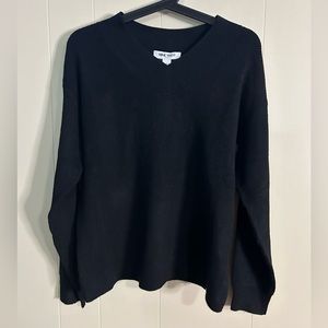 NWT Nine West Black V Neck Sweater